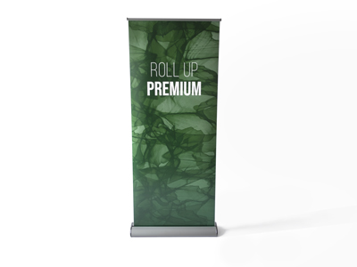 Roll up banner type premium