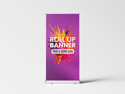 Roll up banner 100 cm