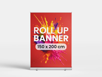 Roll up banner 150 cm