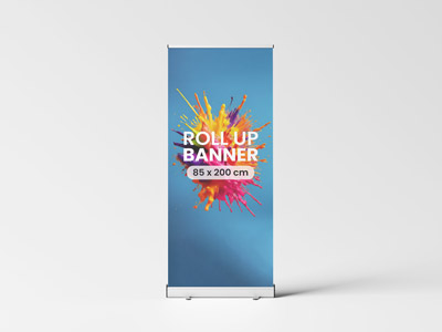 Roll up banner 85 cm